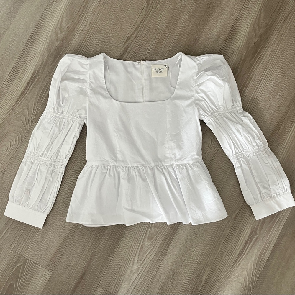 NWOT Tuckernuck White Blouse Top